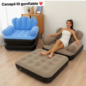 Canapé lit gonflable